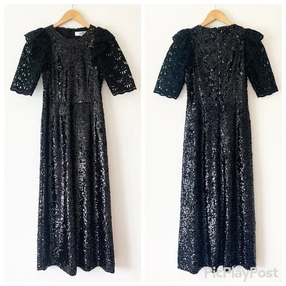NWT Sea Sequined Midi Dress - Picture 4 of 8